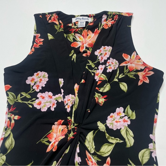 TOMMY BAHAMA Orchid Lily Maxi Floral Beach Wedding Petal Of Honor Hawaii - Picture 6 of 6